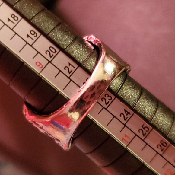 Sugar Skull Ring sz 10 - Picture 5 of 5